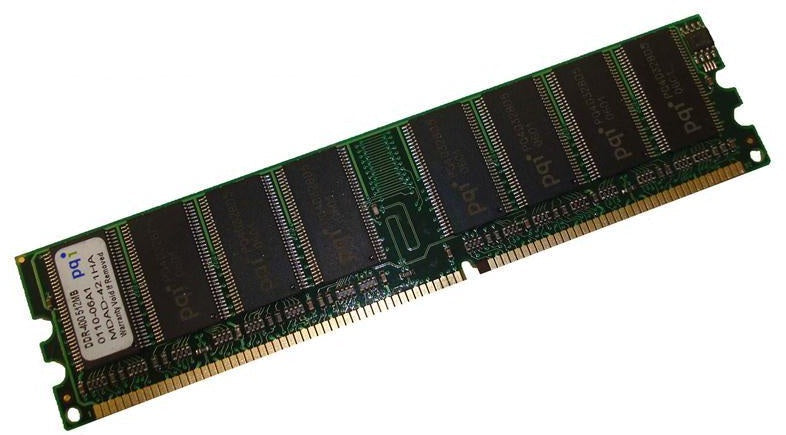 PQI MDAD-421HA PC-3200 512Mb 184-Pin Non-ECC DDR-400MHz Memory Module