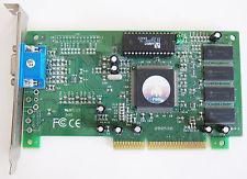 Pine PT-5968-28 8MB AGP V1.0 SIS 6326 Video Graphic Card
