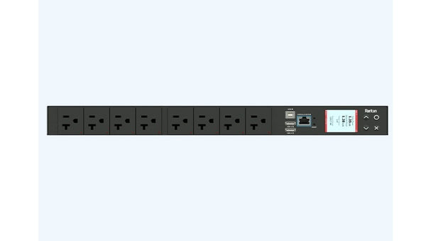 Raritan PX2-2180CR Dominion Single Phase 8-Outlets Rack-mount Power Distribution Unit