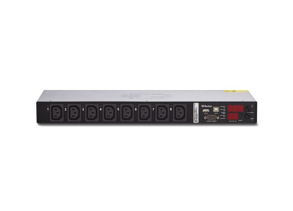 Raritan PX2-2190R 8-Outlets 230V 3700VA Rack-Mount Power Distribution Unit