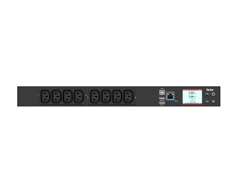 Raritan PX3-1200R 8-Outlets 240V 5800VA Rack-Mount Power Distribution Unit