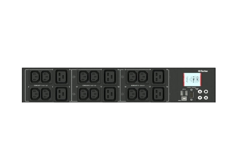 Raritan PX3-1611R-E2 18-Outlets 208V 14.4KVA Rack-Mount Power Distribution Unit