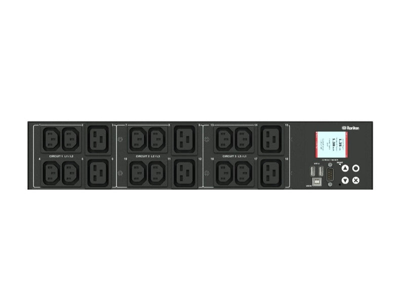 Raritan PX3-1902R-K2 18-Outlets 208V 8600VA Rack-Mount Power Distribution Unit