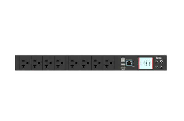 Raritan PX3-4145R 8-Outlets 120V 1400VA Rack-Mount Power Distribution Unit