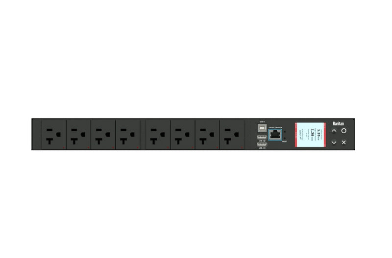 Raritan PX3-4145R 8-Outlets 120V 1400VA Rack-Mount Power Distribution Unit
