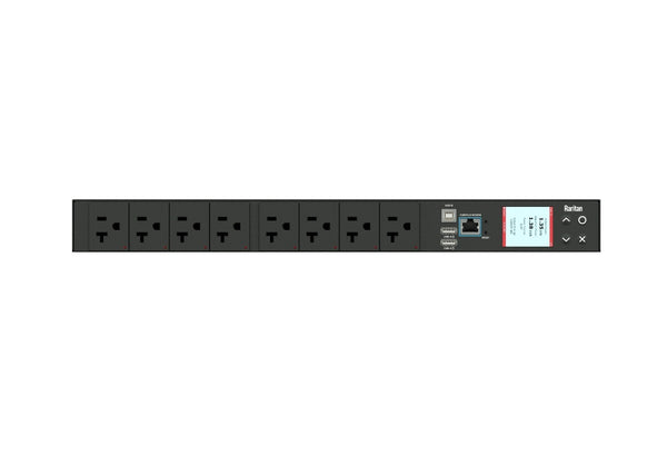 Raritan PX3-4147R 8-Outlets 120V 1900VA Rack-Mount Power Distribution Unit