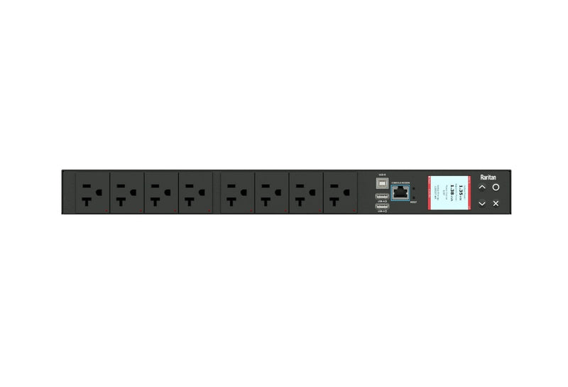 Raritan PX3-4147R 8-Outlets 120V 1900VA Rack-Mount Power Distribution Unit