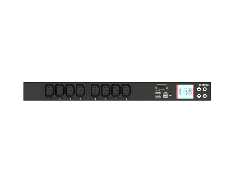 Raritan PX3-4180CR-K2 8-Outlets 208V 3300VA Rack-Mount Power Distribution Unit