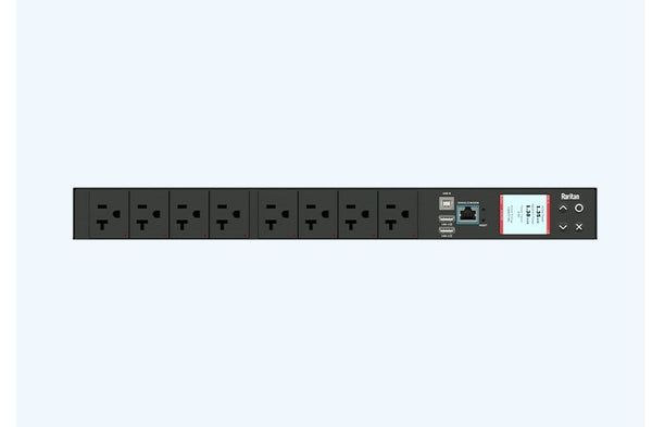 Raritan PX3-4198R-F1A4C5 8-Outlets 208V 5000VA Rack-Mount Power Distribution Unit
