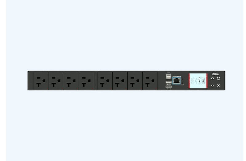 Raritan PX3-4198R-F1A4C5 8-Outlets 208V 5000VA Rack-Mount Power Distribution Unit