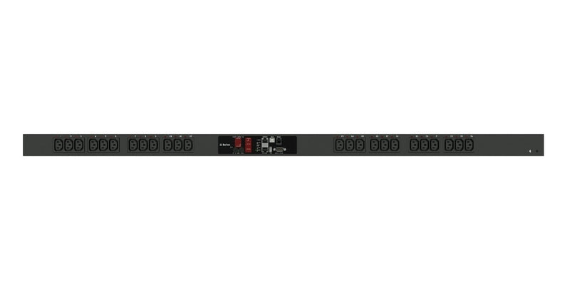 Raritan PX3-4535V-A2C1 24-Outlets 208V 12.6KVA Rack-Mount Power Distribution Unit