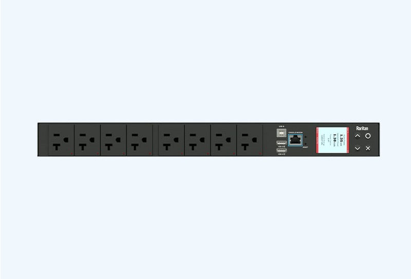 Raritan PX3-5146R-B2K2 8-Outlets 120V 1900VA Rack-Mount Power Distribution Unit