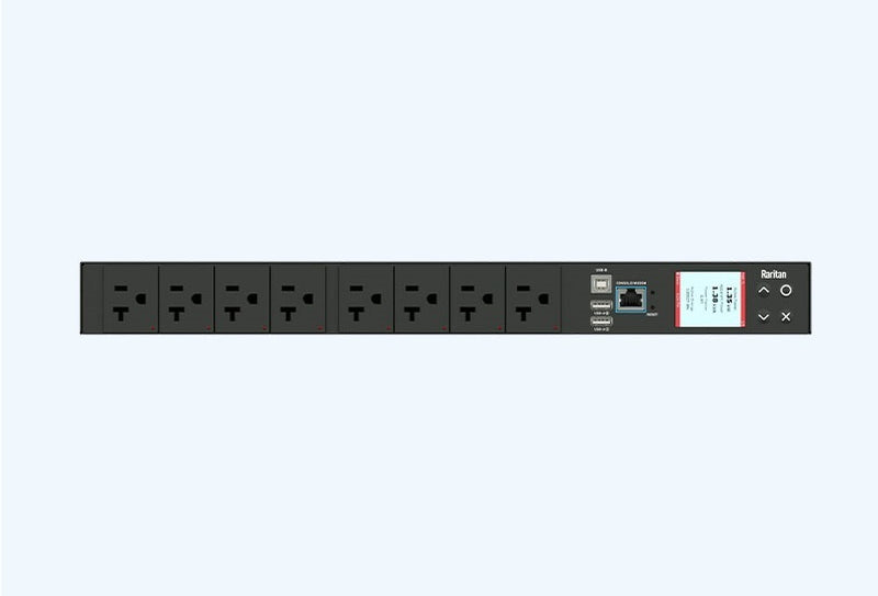 Raritan PX3-5175R 8-Outlets 208V 3400VA Rack-Mount Power Distribution Unit