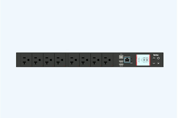 Raritan PX3-5198R 8-Outlets 208V 5000VA Rack-Mount Power Distribution Unit
