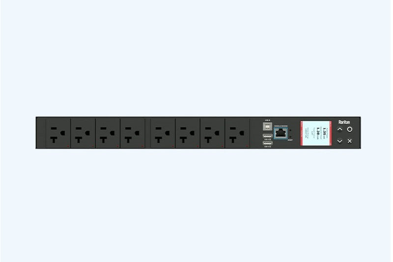 Raritan PX3-5198R 8-Outlets 208V 5000VA Rack-Mount Power Distribution Unit