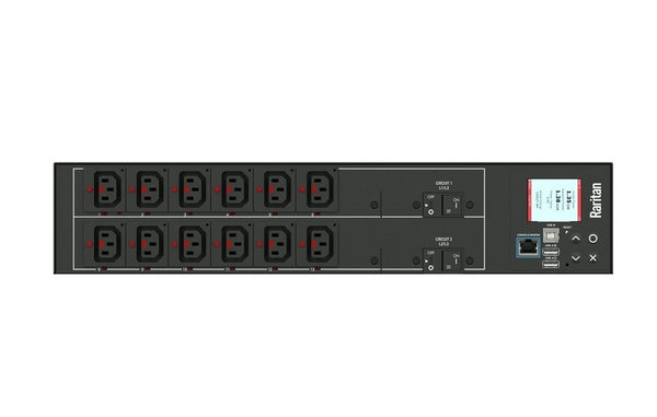 Raritan PX3-5284R-K1 12-Outlets 208V 5800VA Rack-Mount Power Distribution Unit