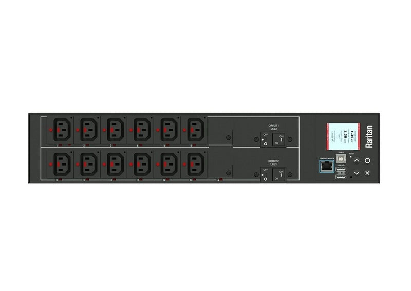 Raritan PX3-5288R-K1 12-Outlets 208V 5800VA Rack-Mount Power Distribution Unit