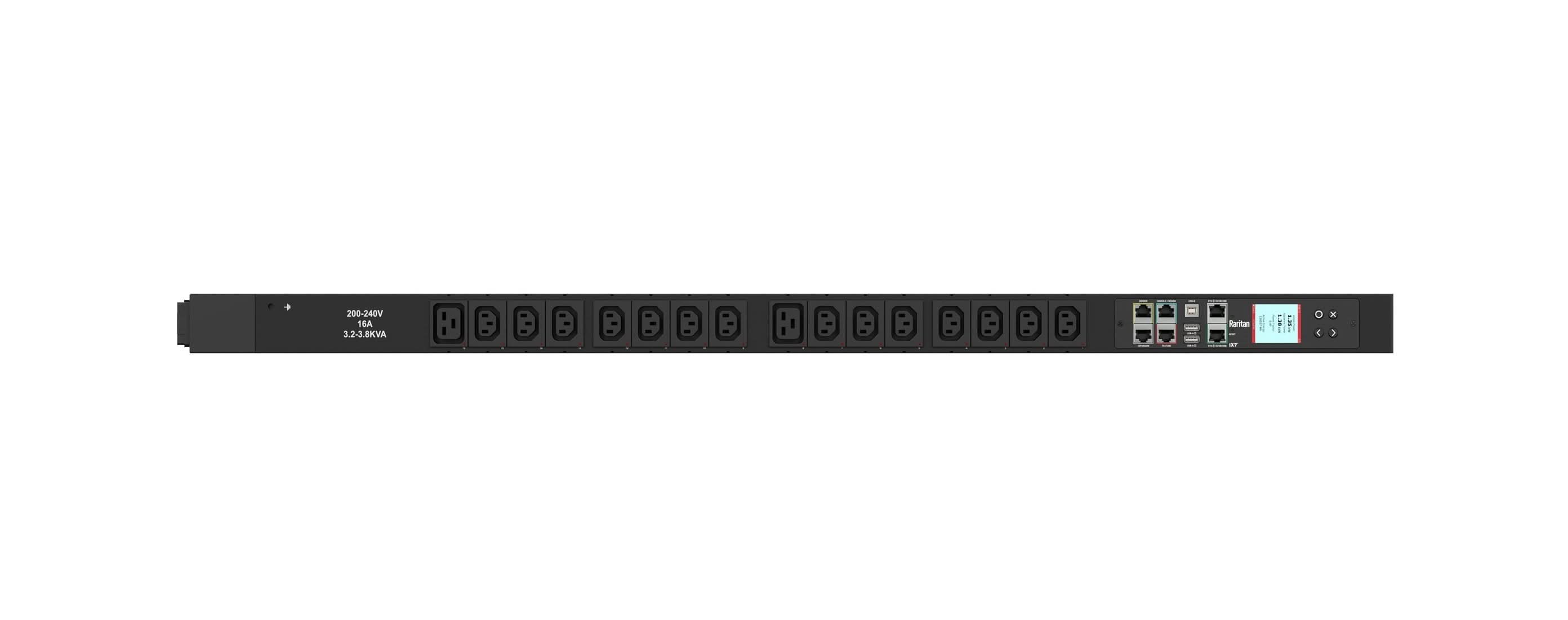 Paritan Rack Device Raritan PX3-5367V Single-Phase 16-Outlets 16A Rack PDU
