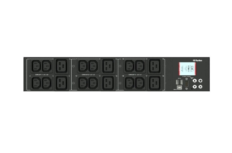 Raritan PX3-5541R-E2A4 18-Outlets 208V 17.3kVA Rack-Mount Power Distribution Unit