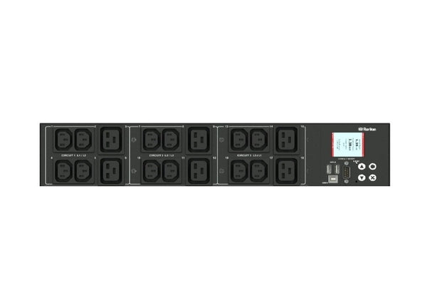 Raritan PX3-5541R-E2O1K2 18-Outlets 208V 17.3kVA Rack-Mount Power Distribution Unit