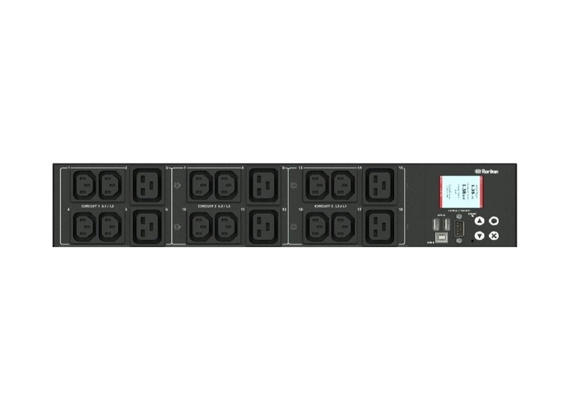 Raritan PX3-5541R-E2O1K6 18-Outlets 208V 17.3kVA Rack-Mount Power Distribution Unit