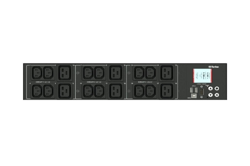 Raritan PX3-5611R-E2 18-Outlets 208V 14.4KVA Rack-Mount Power Distribution Unit