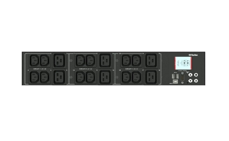Raritan PX3-5612R-E2 18-Outlets 208V 14.4KVA Rack-Mount Power Distribution Unit