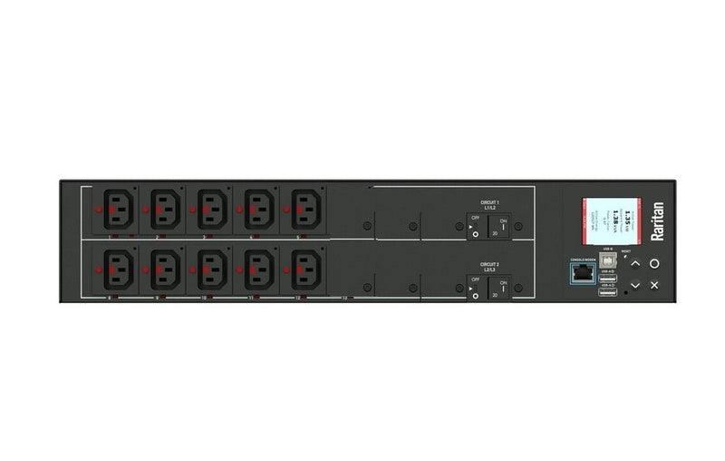 Raritan PX3-5768XR-E2K6 10-Outlets 230V 6700VA Rack-Mount Power Distribution Unit