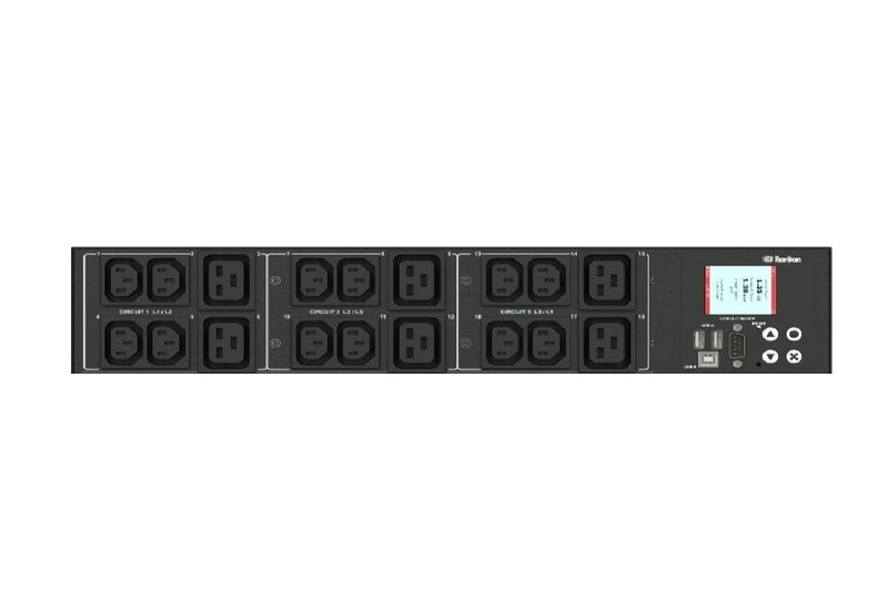 Raritan PX3-5902R-Q1A4 18-Outlets 208V 8600VA Rack-Mount Power Distribution Unit