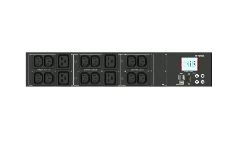 Raritan PX3-591AI2-C8M9N1O2Q1V3 16-Outlets 3-Phase Rack Power Distribution Unit