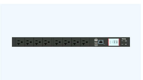 Raritan PX3TS-5145R-M5N1 8-Outlets 120V 1400VA Rack-Mount Power Distribution Unit
