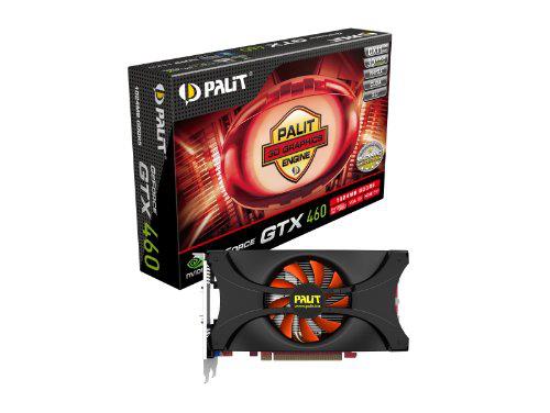 Palit NE5X460HF1102 GeForce GTX 460 1GB GDDR5 PCIe Video Card