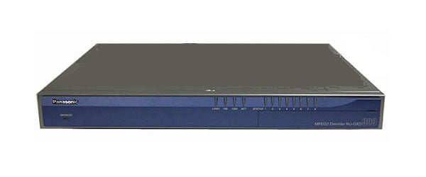 Panasonic WJ-GXD900 Quad-Channel Video and Audio MPEG2 Decoder