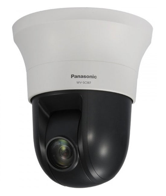 Panasonic WV-SC387 Super Dynamic HD PTZ Dome Network Security Camera