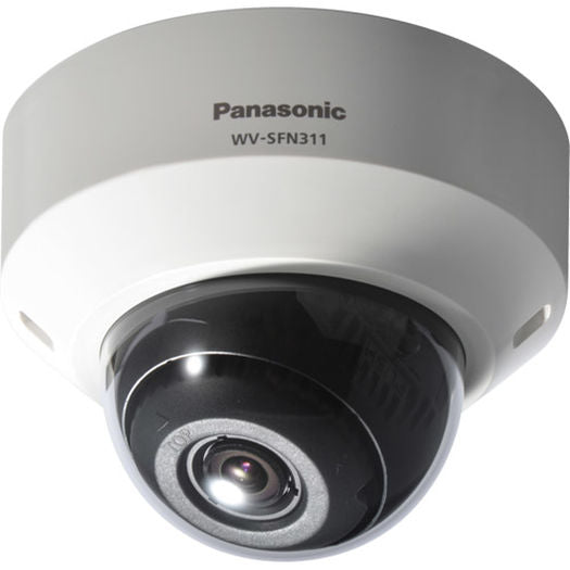 Panasonic WV-SFN311A Super Dynamic High-Defination H.264 720p Indoor Dome Network Security Camera