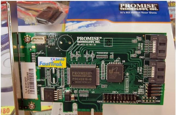 Promise FASTTRAK TX4650 4x SAS / SATA 3.0Gbps PCI-Express Raid Controller Card