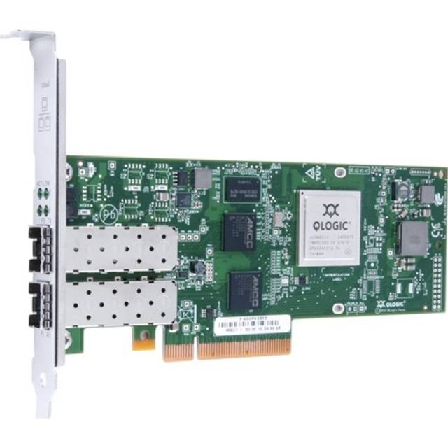 QLogic QLE3242-SR-CK PCI Express2.0x8 2-Port low-Profile Wired Network adapter