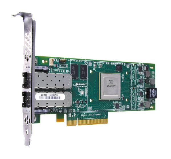 QLogic QLE8152-CU-CK 8100 Dual-Port 10GBase-X PCI-Express SFP+ Network Adapter