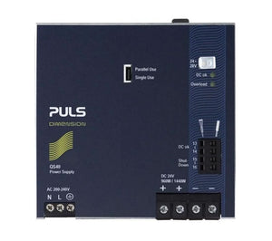 Puls DIMENSION Q QS40.244 960W Single Phase AC-to-DC DIN Rail Power Supply