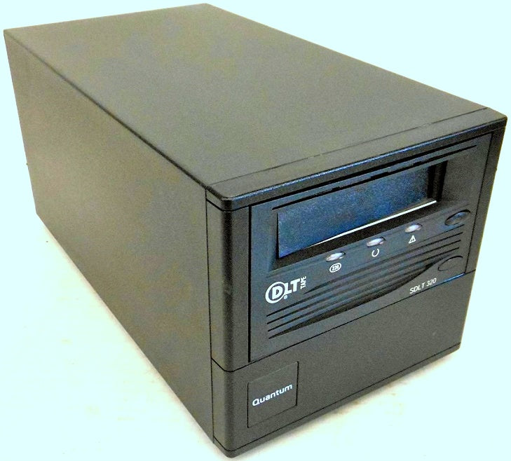 Quantum TR-S23BA-EY Super DLT320 160Gb/320Gb SCSI LVD/SE External Black Tape Drive