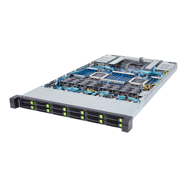 Gigabyte R182-P91-L9Q6430 1U Server 12B 1xAltraQ64-30 2x8gb 8x960gb Brown Box