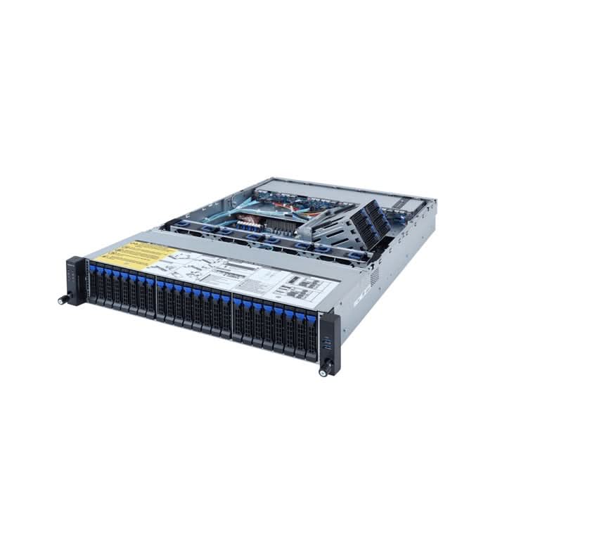 Gigabyte R262-ZA0 2U 42-BAY 1x7002 AMD Gen4 Rack Server