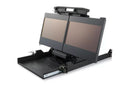 Acme RMDDU 170 Dual 17.3" Full HD 2U Rackmount KVM Console