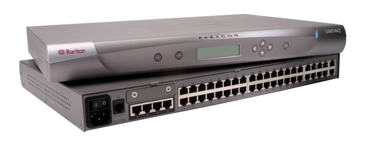 Raritan P2-UMT442 Paragon II UMT442 42-Ports 4U Rack Stand-Alone KVM Switch-Box