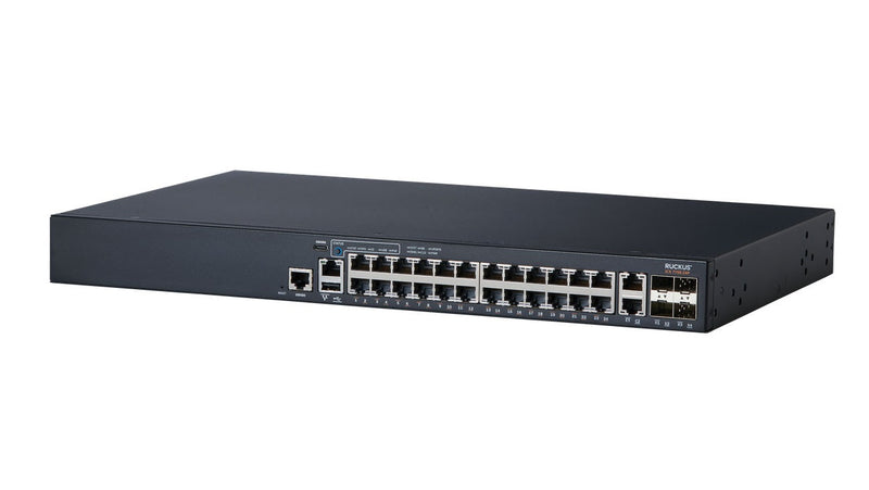 Ruckus Icx7150-24P-2X10G Icx 7150 24-Port 10/100/1000Base Rack-Mountable Ethernet Switch Gad