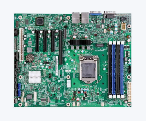 Intel S1200Btlr Chipset-Intel C204 Lga-1155 32Gb Ddr3-1066Mhz Atx Server Motherboard Simple