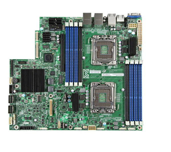 Intel Dbs2400Ep2 / S2400Ep2 Chipset-Intel C600-A Socket-Lga1356 128Gb Ddr3-800Mhz Ssi Ceb Server