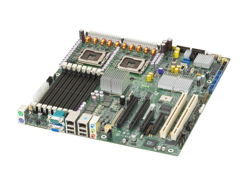 Intel S5000Pslrombr Chipset-5000P Socket-Lga771 32Gb Ddr2-1333Mhz Ssi Eeb 3.6 Server Motherboard