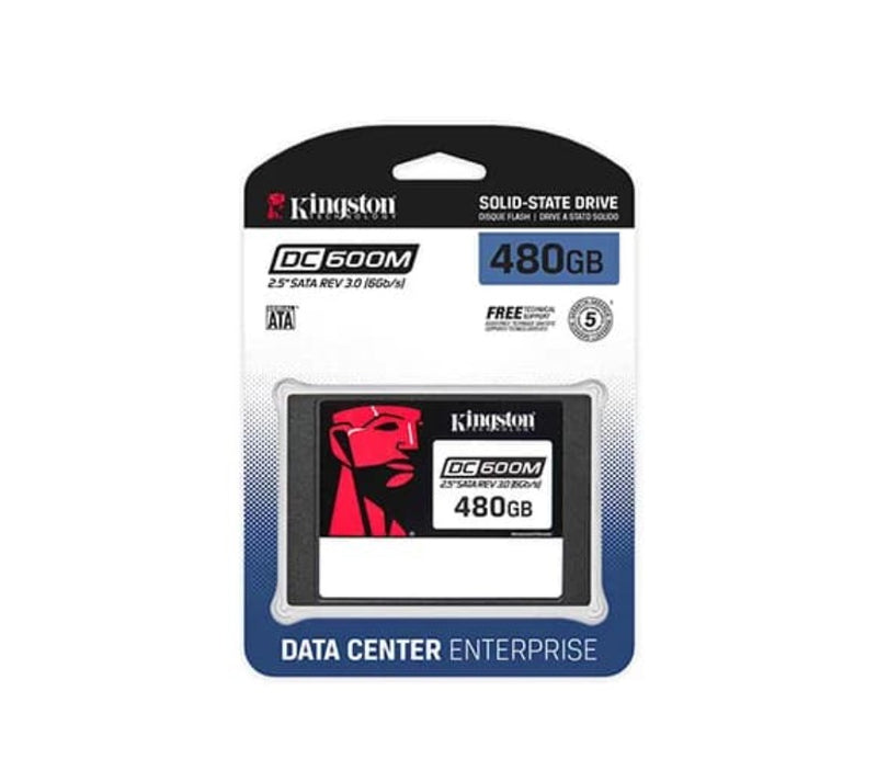 Kingston SEDC600M/480GBK DC600M 480 GB 2.5-inch Solid State Drive