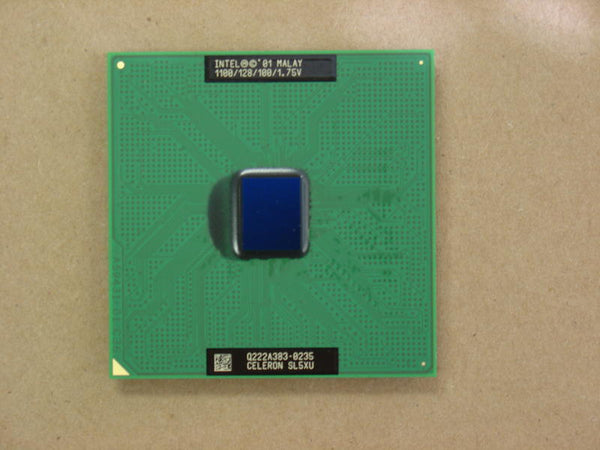 Intel Celeron 1.10GHz 100Mhz 128Kb Cache 1.75V Soc. 370 Pin FC-PGA